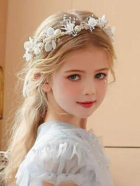 Flower Girl Crown and Floral Ball